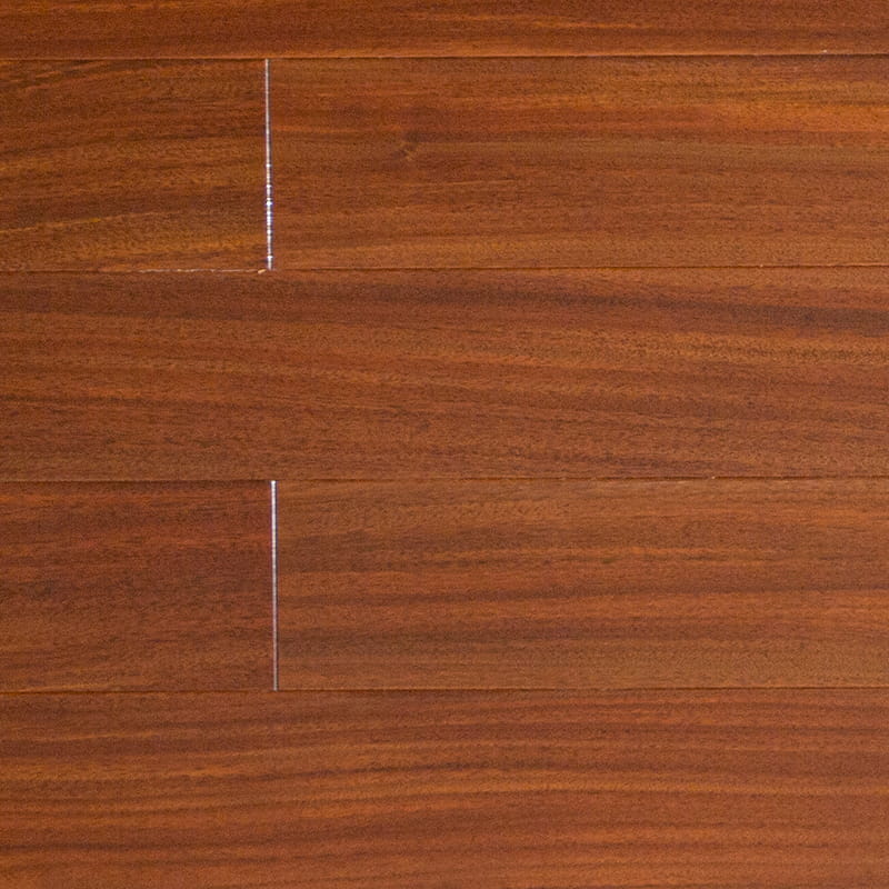Okan Rust - ลวดสีแดง - ขัดเงา Click Solid Wood Flooring